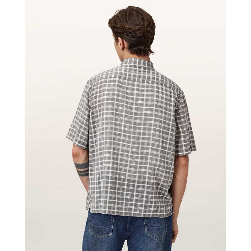 AllSaints Sandy Short Sleeve Check Shirt image number 1